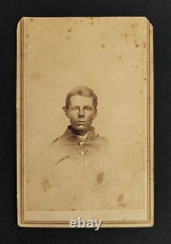 1862 antique CIVIL WAR early SOLDIER PHOTOGRAPH wash dc UNCLE TOMMY Ayre
