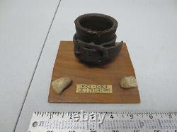 1863-1963 Gettysburg Centennial Giftshop Display with Dug Relics