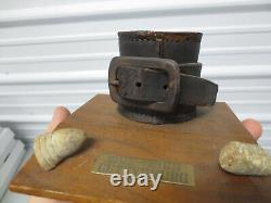 1863-1963 Gettysburg Centennial Giftshop Display with Dug Relics