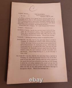 1863 Civil War General Order #156 Six Trials, Colorful Language