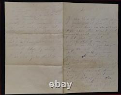 1863 Richard Berry 82nd OVI Letter Fighting Regiment Gettysburg