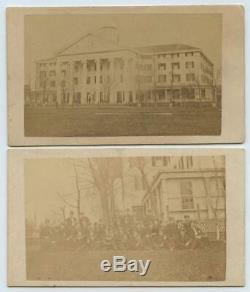1863 U. S. Naval Academy Class Of 1865 CDV Photo Album CIVIL War Newport R. I