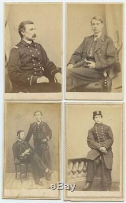1863 U. S. Naval Academy Class Of 1865 CDV Photo Album CIVIL War Newport R. I
