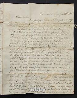 1863 antique 2 LETTERS CIVIL WAR CONTENT