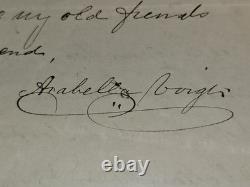 1864 Arabella Voigt Civil War Letter Balls Ferry GA Smallpox Pre Sherman March