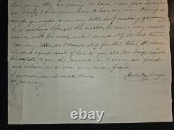 1864 Arabella Voigt Civil War Letter Balls Ferry GA Smallpox Pre Sherman March