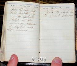 1864 CIVIL WAR Journal 29TH INDIANA CO C Pvt Silas Long DIARY Handwritten UNION