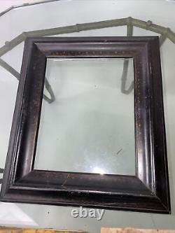 1864 Civil War Full Plate Ambrotype Of Captain With Original Wooden Frame 8.5