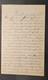 1864 Joseph Snow Letter Arrest of A. S. Barton for Mail Robbery & Forgery, Nice