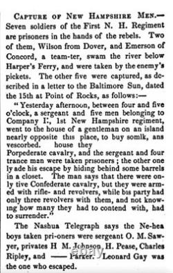 1865 Civil War Letter 4th NH Infantry Officer & Battle of the Crater Veteran