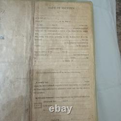 1865 Civil War Union Army Discharge George S. Willis Co. E, Paid May 24