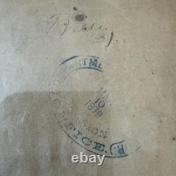 1865 Civil War Union Army Discharge George S. Willis Co. E, Paid May 24