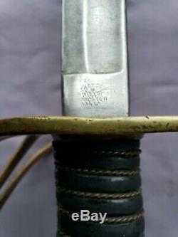 1865 U. S. (dated 1865) Model 1860 Ames Chicopee Calvary CIVIL War Sword (nice)