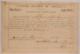 1866 Civil War Arkansas Confederate Insurrectionary District Direct Tax Form