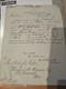 1866 Civil War Letter Of Award To Widow