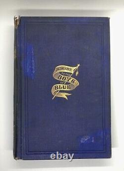 1867 Civil War Book, The Blue Coats (Hardcover) Jones Brothers Presumed 1st Ed