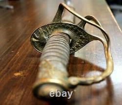 1872 Post Civil War American Cavalry Officers Sword & Scabbard Pasquale & Son SF