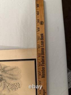 1874 Battlefield Map Franklin Tennessee Civil War Original Hand Colored War Dept