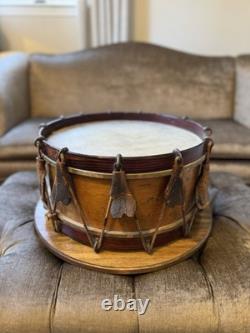 1880's Lyon & Healy Snare Drum Civil War Era Collectible Musical Instrument