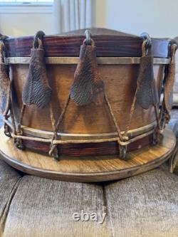 1880's Lyon & Healy Snare Drum Civil War Era Collectible Musical Instrument