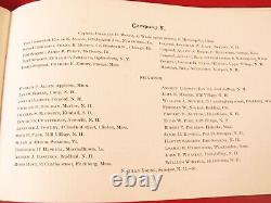 1895 Book Roster 371 Living CIVIL War Soldiers 16th Regiment New Hampshire Nh