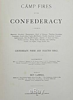 1899 CONFEDERATE HISTORY Civil War C. S. A. Southern CONFEDERACY American CSA v US