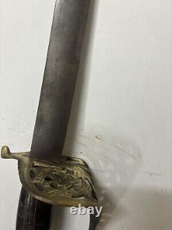 1912 Saber Sabre Sword Antique Vintage Us Civil War Old Rare Collectible