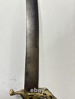 1912 Saber Sabre Sword Antique Vintage Us Civil War Old Rare Collectible