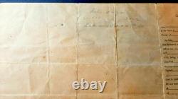 19th Regiment Soldiers Record Civil War Muster Signed Doc 1866 Company B J. Fagan