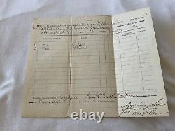 1st Mass CAVALRY SUPPLIES POTOMAC CREEK VA Lt Bowditch Jan 1863 CIVIL WAR 524