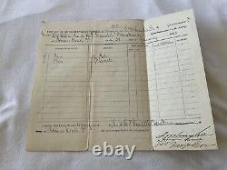 1st Mass CAVALRY SUPPLIES POTOMAC CREEK VA Lt Bowditch Jan 1863 CIVIL WAR 524