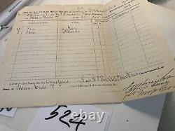 1st Mass CAVALRY SUPPLIES POTOMAC CREEK VA Lt Bowditch Jan 1863 CIVIL WAR 524