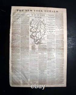 1st Medal of Honor Recipients with Jacob Parrott & More Civil War 1863 Newspaper