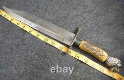 1st South Carolina Bowie Knife Etched Blade Civil War Palmetto Armory 1861