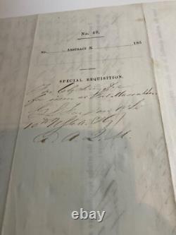 208 CIVIL WAR Reconstruction Era LA FT McCOMB 4 DOCUMENTS PONTCHARTRAIN RR 1866