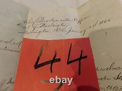 225 1865 Letter sgd Col James GC Lee to Gen Meigs Ref. INVOICE Civil War