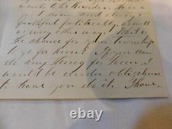 269 Lyons Iowa Civil War Letter 1864 Political Letter McCLELLAN Stock Falling