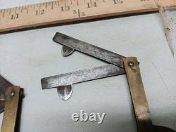 2 CIVIL War G. Gregory 3 Blade & 2 Blade Fleam Bleeder Tools