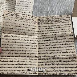 3 Antique Civil War Letters to Ohio Union Soldier in Quincy Illinois IL Hospital