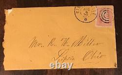 3 CIVIL War Covers With Letters & Stamps-confederate, Union & Post War