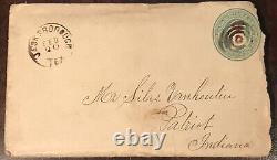 3 CIVIL War Covers With Letters & Stamps-confederate, Union & Post War