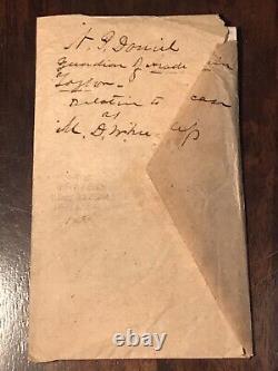 3 CIVIL War Covers With Letters & Stamps-confederate, Union & Post War