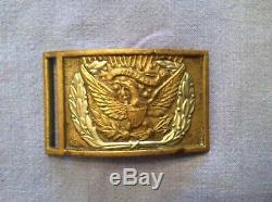 3 Civil War Original Belt Plate Buckles