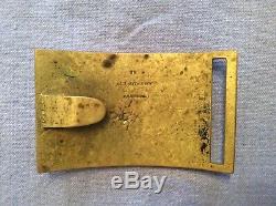 3 Civil War Original Belt Plate Buckles