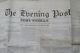 3 EVENING POST NY FEB. 1861 Eve Of Civil War Newspapers