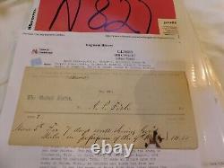 442 Sgn Col Sickles Civil War Illi Cav. Pilot Knob Missouri invoice 1862 General