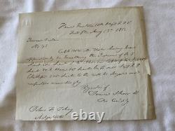 556 Civil War Rhode Island Vol. Ft Pennsylvania 1862 Officer Several Promotion