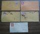 5 CIVIL War Covers Envelopes Royersford & Lower Providence Pa Postmarks