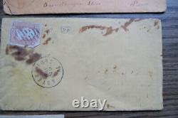 5 CIVIL War Covers Envelopes Royersford & Lower Providence Pa Postmarks