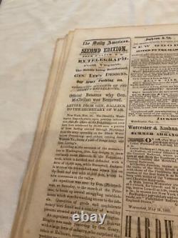 622 CIVIL War New Hampshire 31 Issues Battles Nh Soldiers War News Lee Stonewall